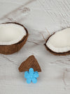 Claw Clip - Small Flower - Blue