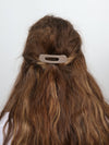 Oval Hair Clip - Medium - Hazelwood