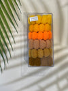 Fluffy Cloud Seamless Hair Ties - Box of 6 - Sunset