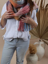 Fluffy Oversized Scarf - Alaska - Milkshake