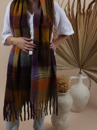 Fluffy Oversized Scarf - Alaska - Sorbet