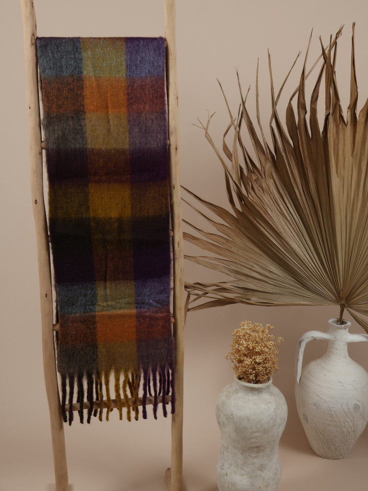 Fluffy Oversized Scarf - Alaska - Sorbet