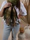 Fluffy Oversized Scarf - Alaska - Safari Green