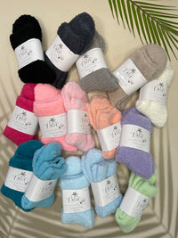 Cosy Lounge Socks - Aspen - Light Blue