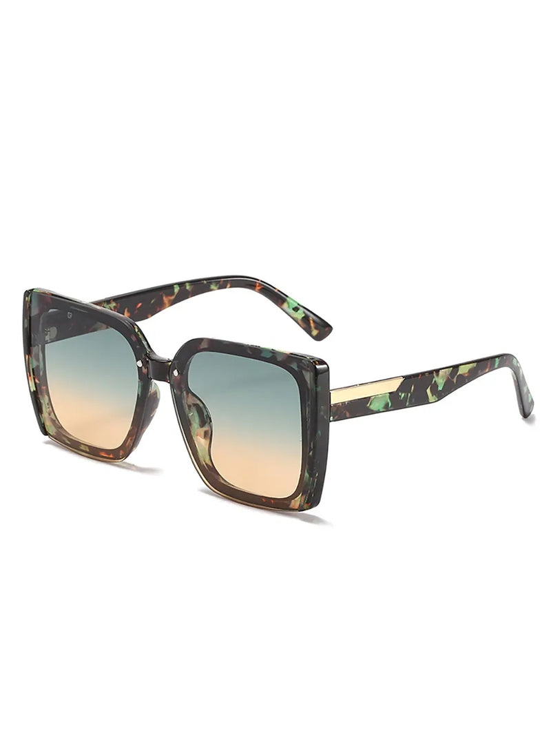 Fashion Sunglasses -  Venice - Green Tort