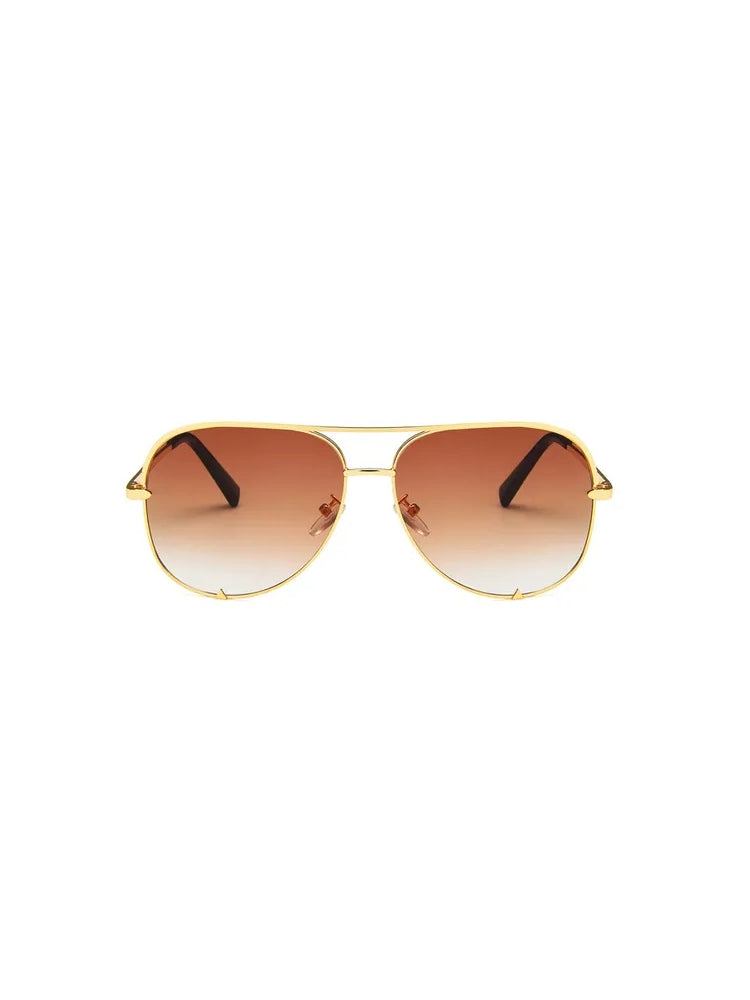 Fashion Sunglasses - Asti - Gold Brown Fade