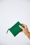 Vegan PU Leather Hamptons Wallet - Emerald Green