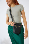 Vegan PU Leather Key West Phone Bag - Black
