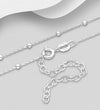 Portofino Silver Ball Necklace