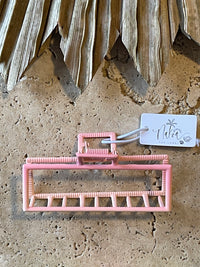 Claw Clip Metal - Marshmallow Ombré - Rectangle