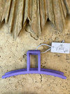 Claw Clip Metal - Grape - Classic Curve