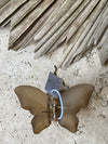 Claw Clip - Frosted Butterfly - Coffee