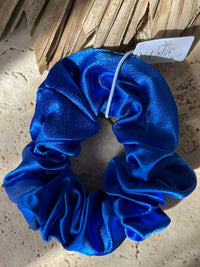 Scrunchie - Satin - Cobalt