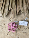 Claw Clip - Cut Out Flower - Pink