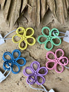 Claw Clip - Cut Out Flower - Purple