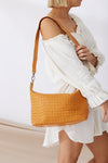 Lombok Woven Hobo Bag - Tan