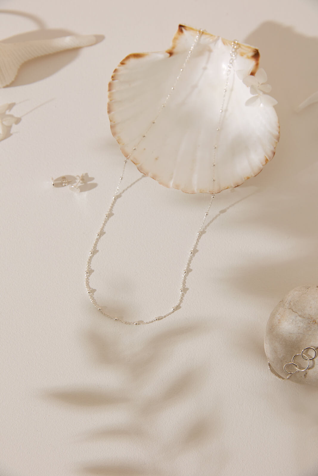 Portofino Silver Ball Necklace