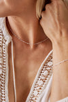 Portofino Silver Ball Necklace