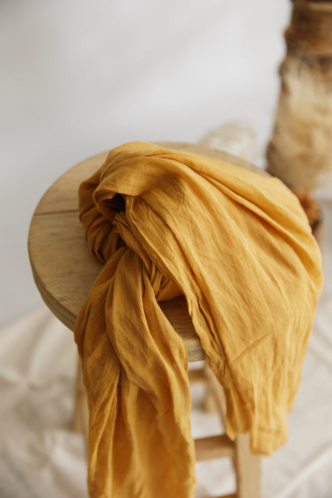 Scarf ~ French Riviera ~ Light Mustard