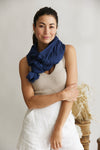 Scarf ~ French Riviera ~ Navy