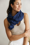 Scarf ~ French Riviera ~ Navy