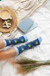 Sock ~ Frog ~ Navy