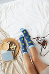 Sock ~ Frog ~ Navy