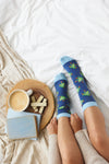 Sock ~ Frog ~ Navy