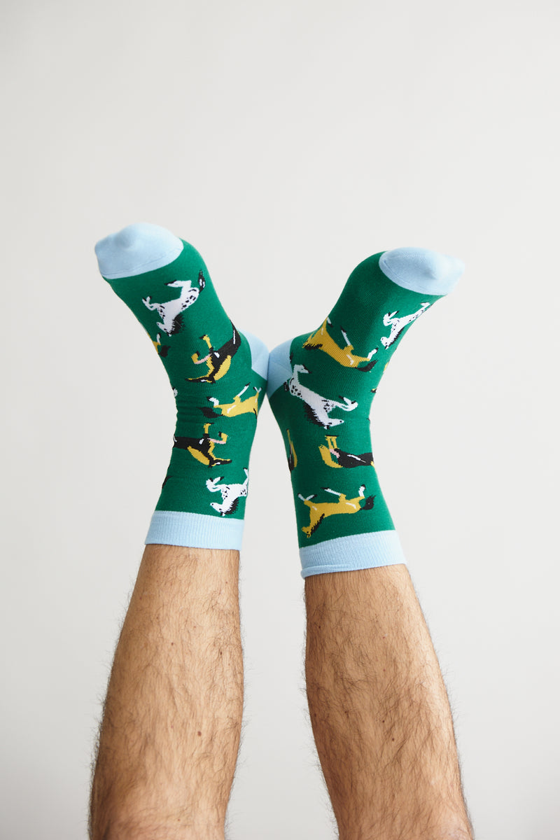 Sock ~ Horse ~ Green