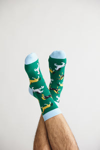 Sock ~ Horse ~ Green