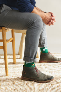 Sock ~ Horse ~ Green