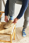 Sock ~ Frog ~ Navy